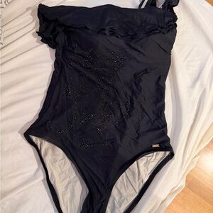 St. John Black swimsuit